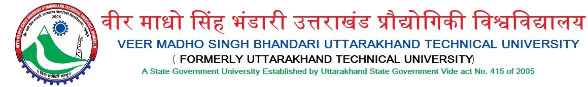 Uttarakhand Technical Universty